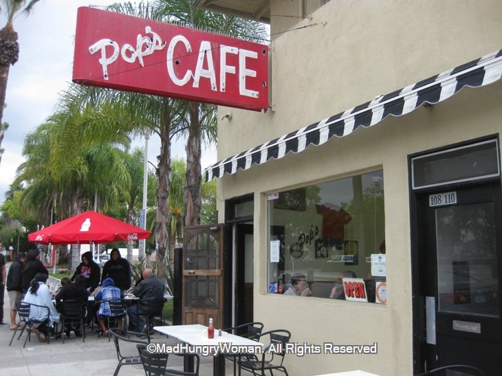 regnskyl Ond tøffel Pop's Cafe — a Santa Ana oldie